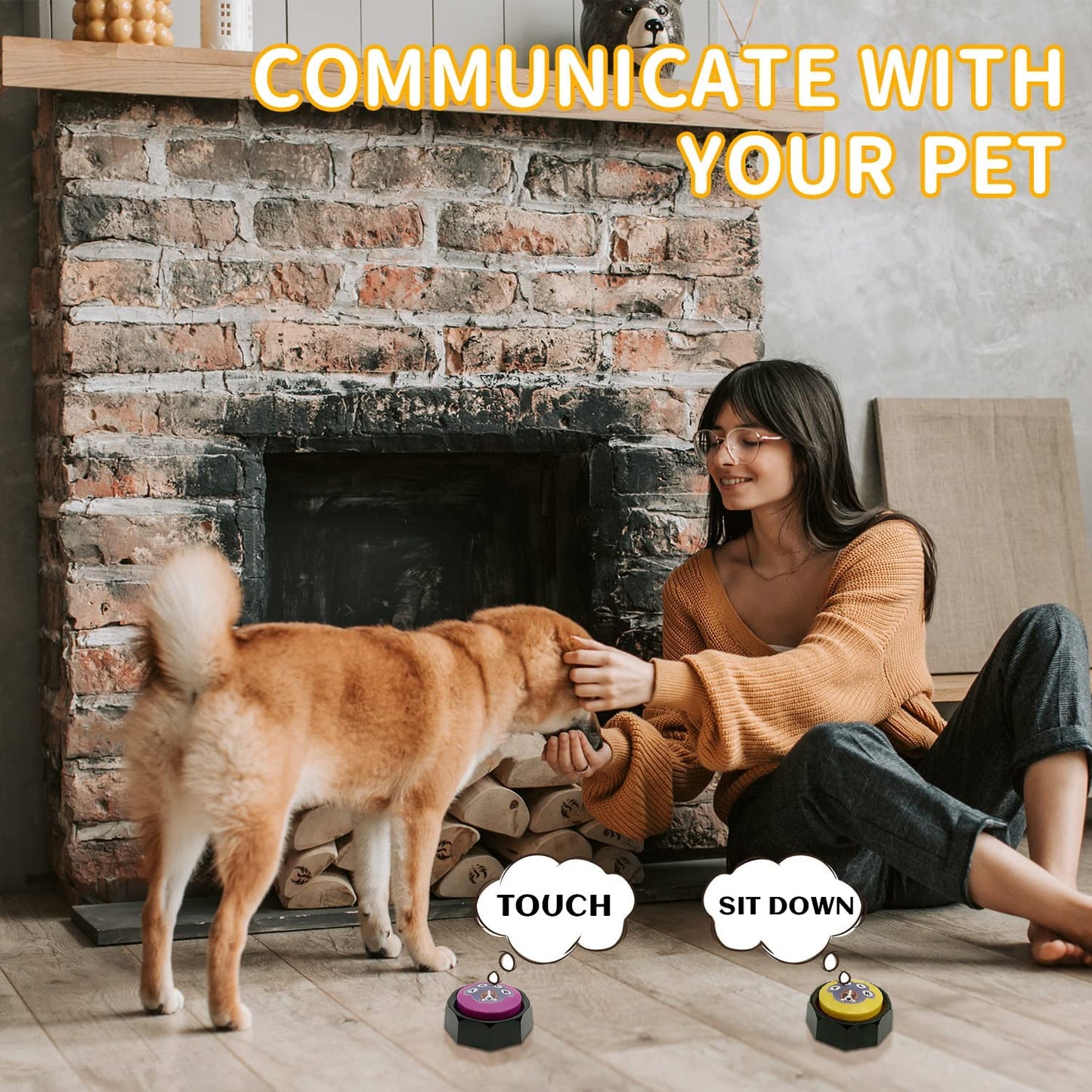 Train your dog to speak human with these magical talking buttons!